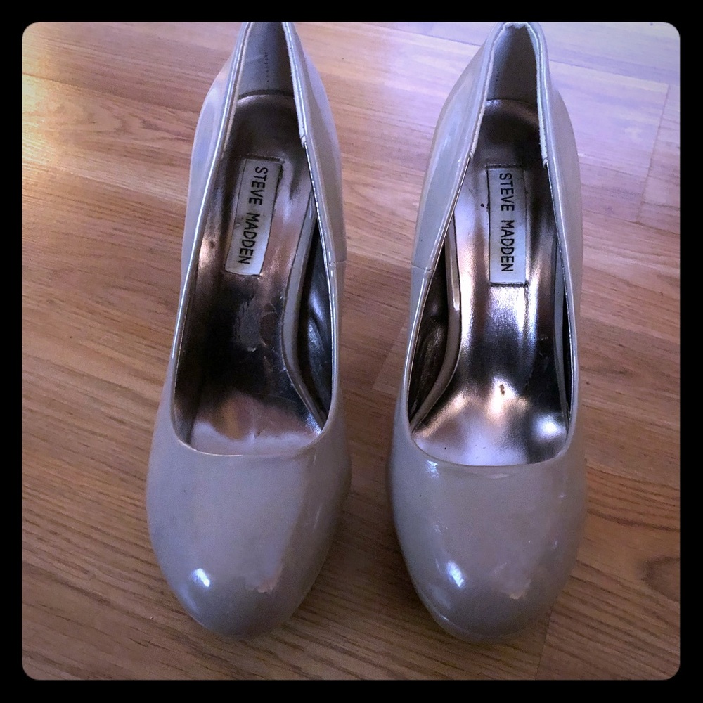 Steve Madden heels Nude color